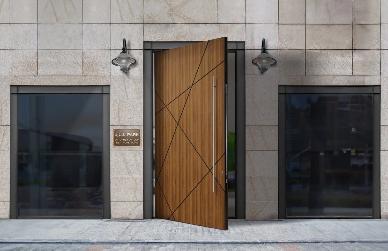 Tokyo Pivot Door, Voyage Collection