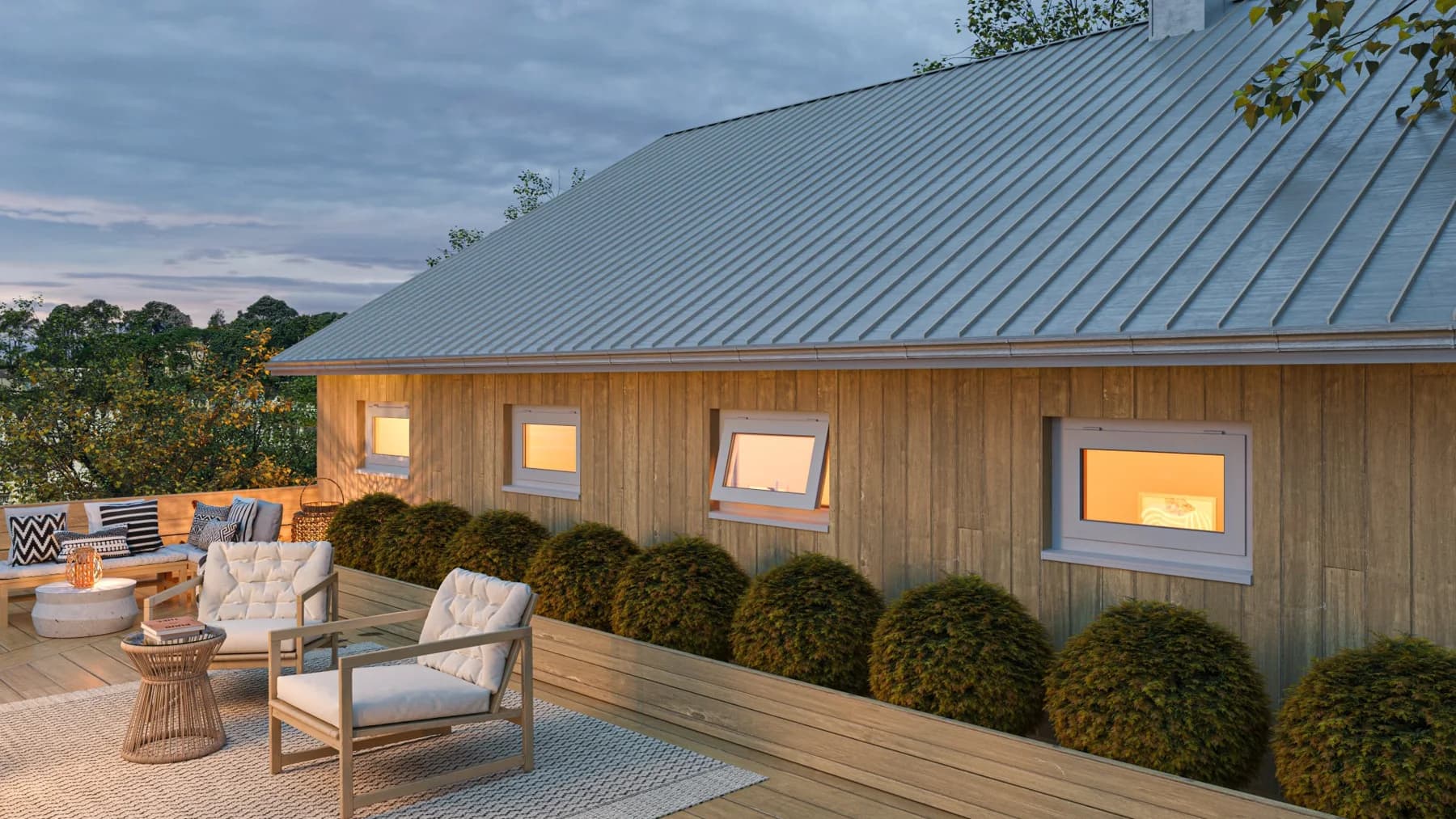 Awning Windows, Private Residence