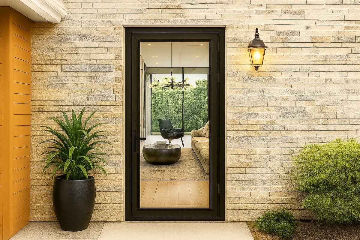 Hinged Doors, Commercial Building