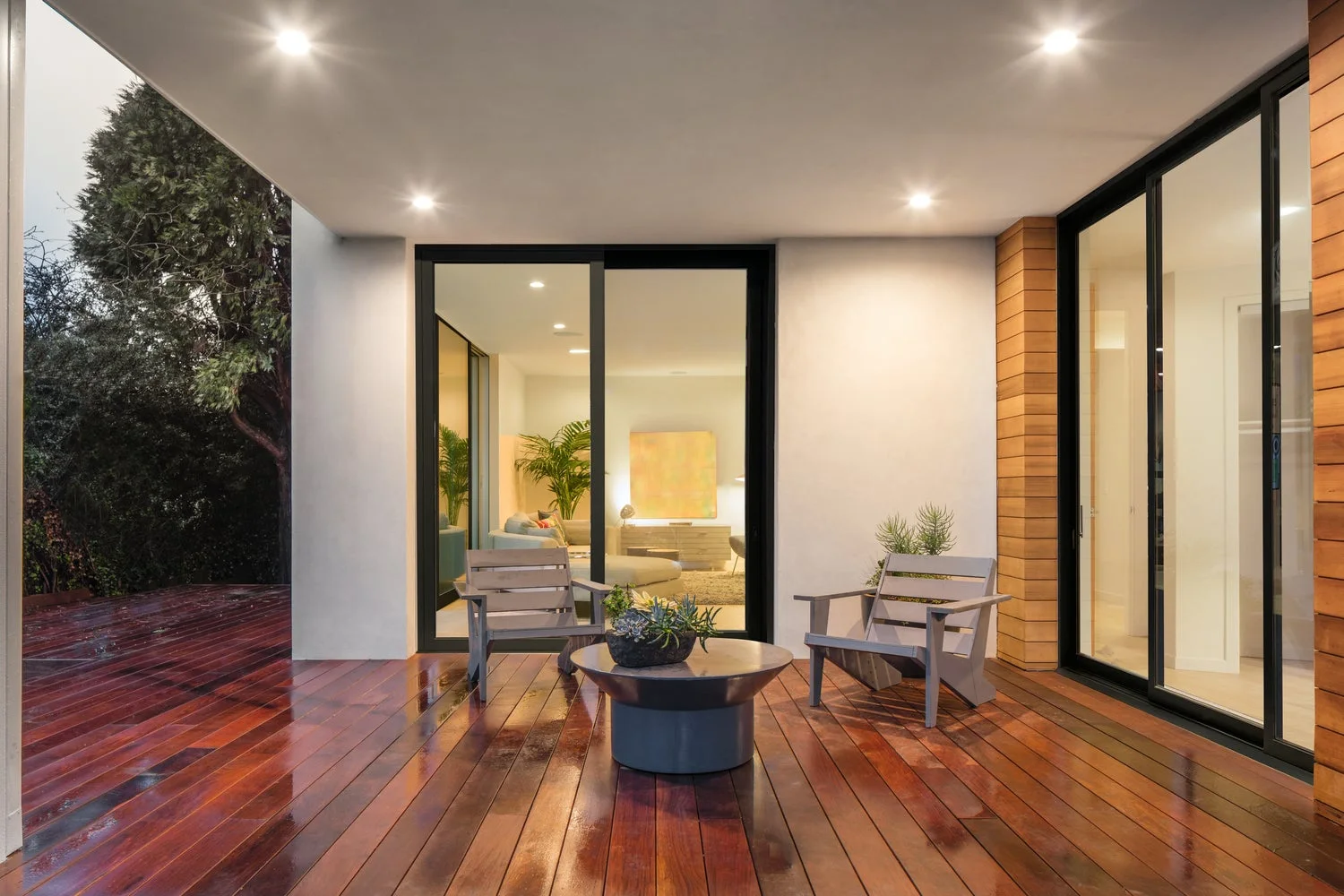 Lift and slide, private residence