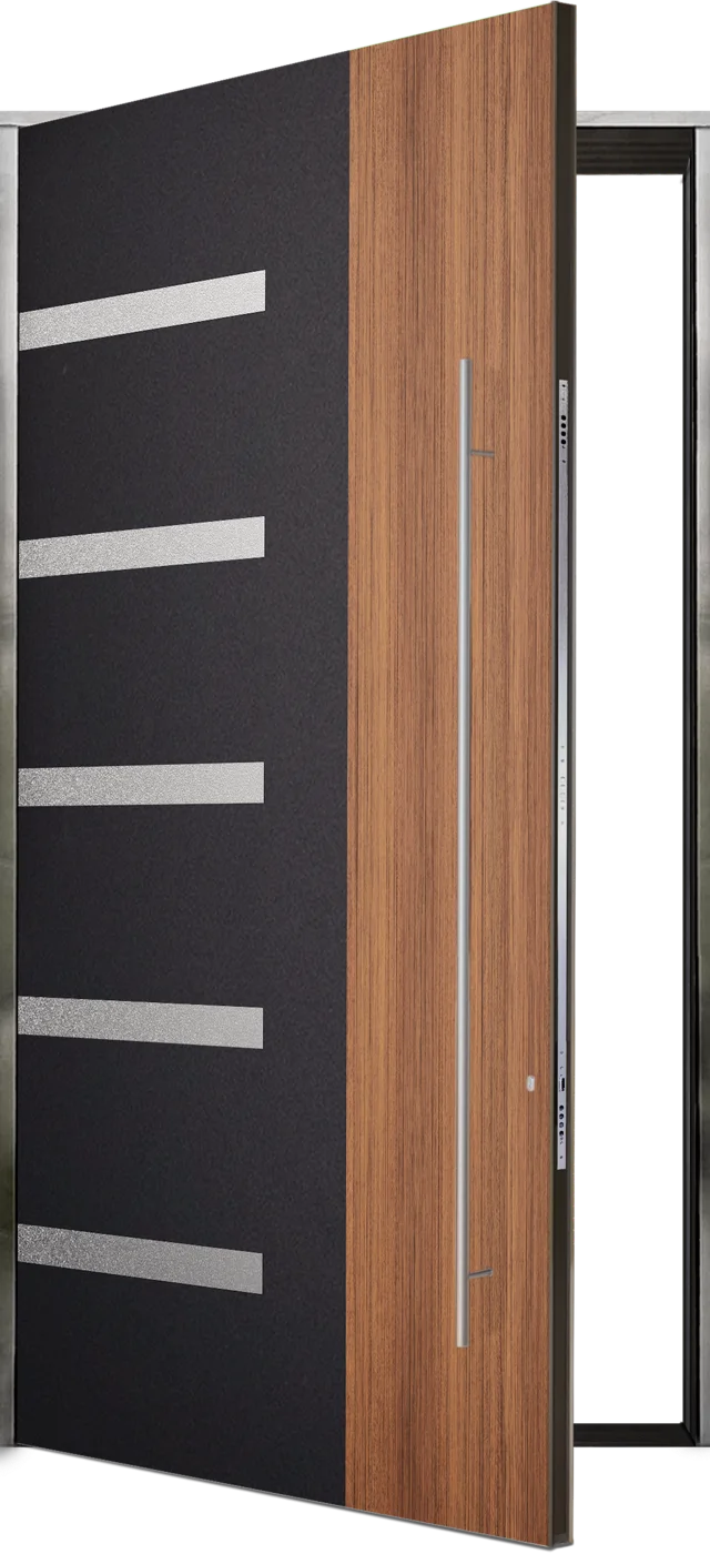 Sequoia Pivot Door, Voyage Collection