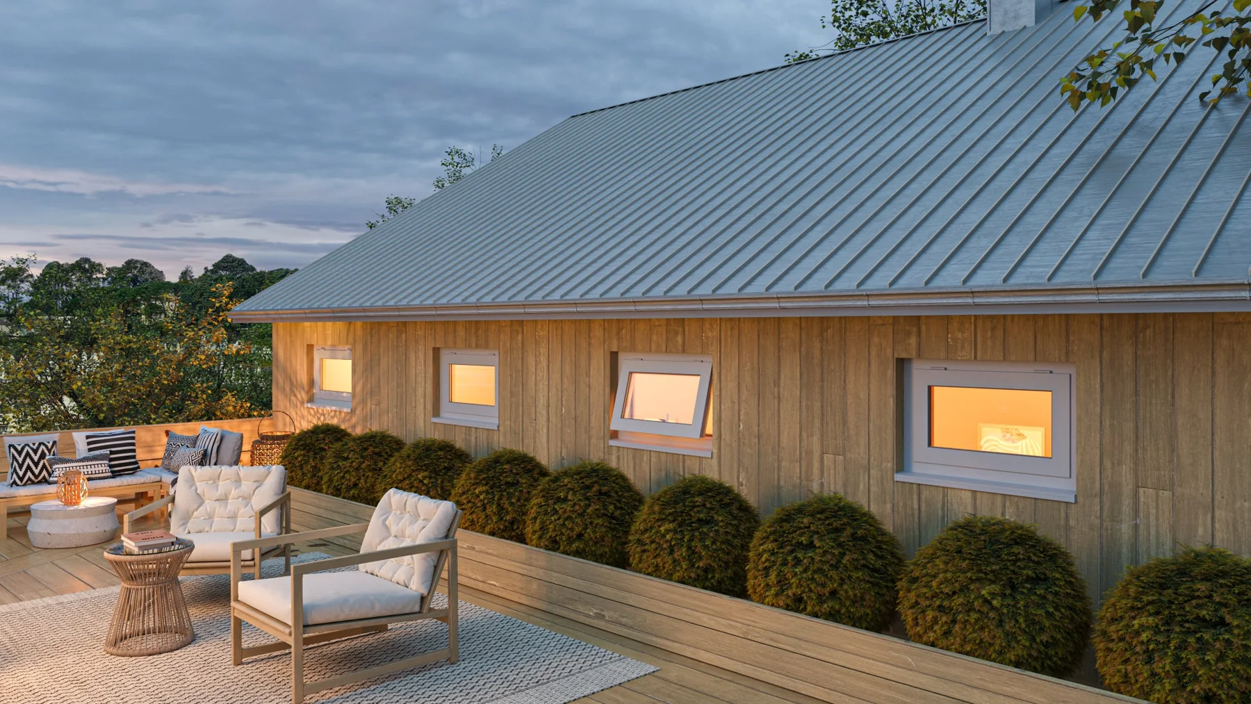 Awning Windows, Private Residence