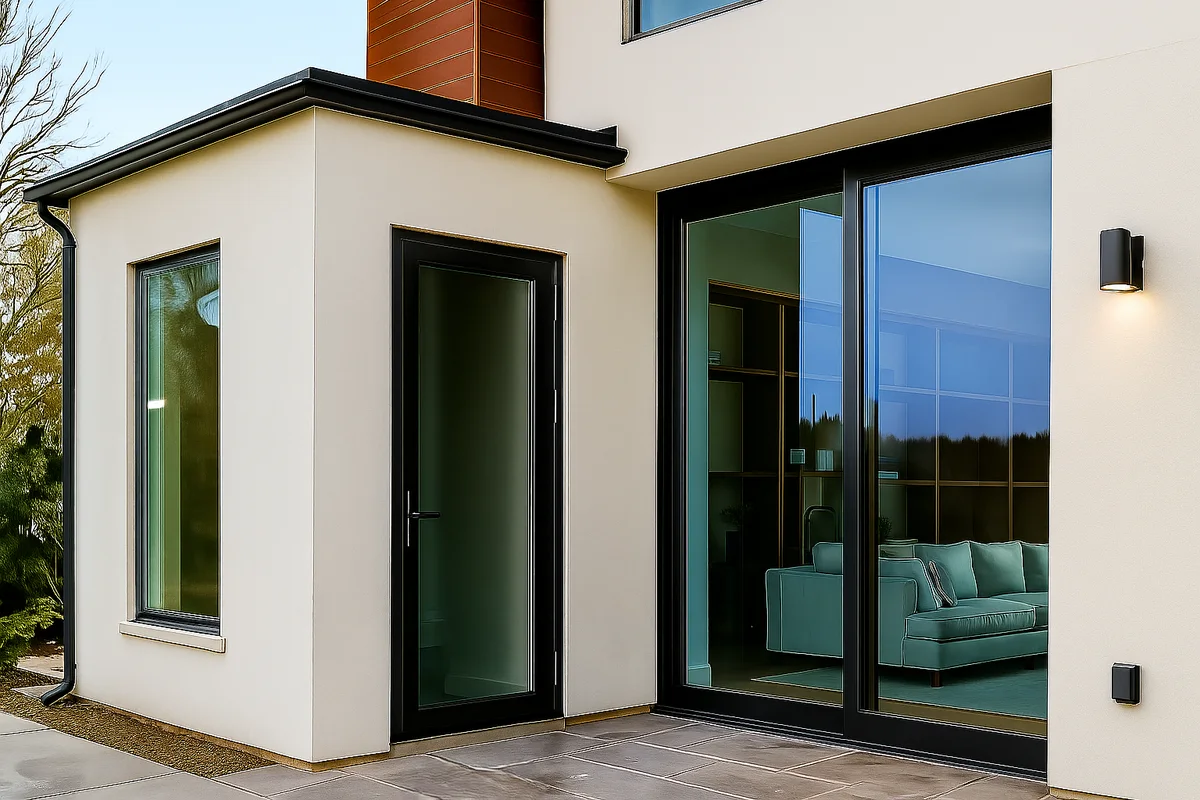 Hinged Doors, Private Residence